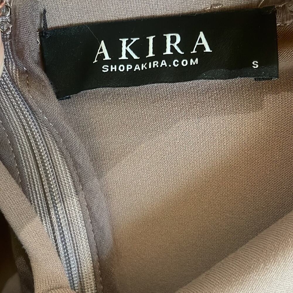 AKIRA "Thank You Next" Ruched Romper Small S - Picture 3 of 6